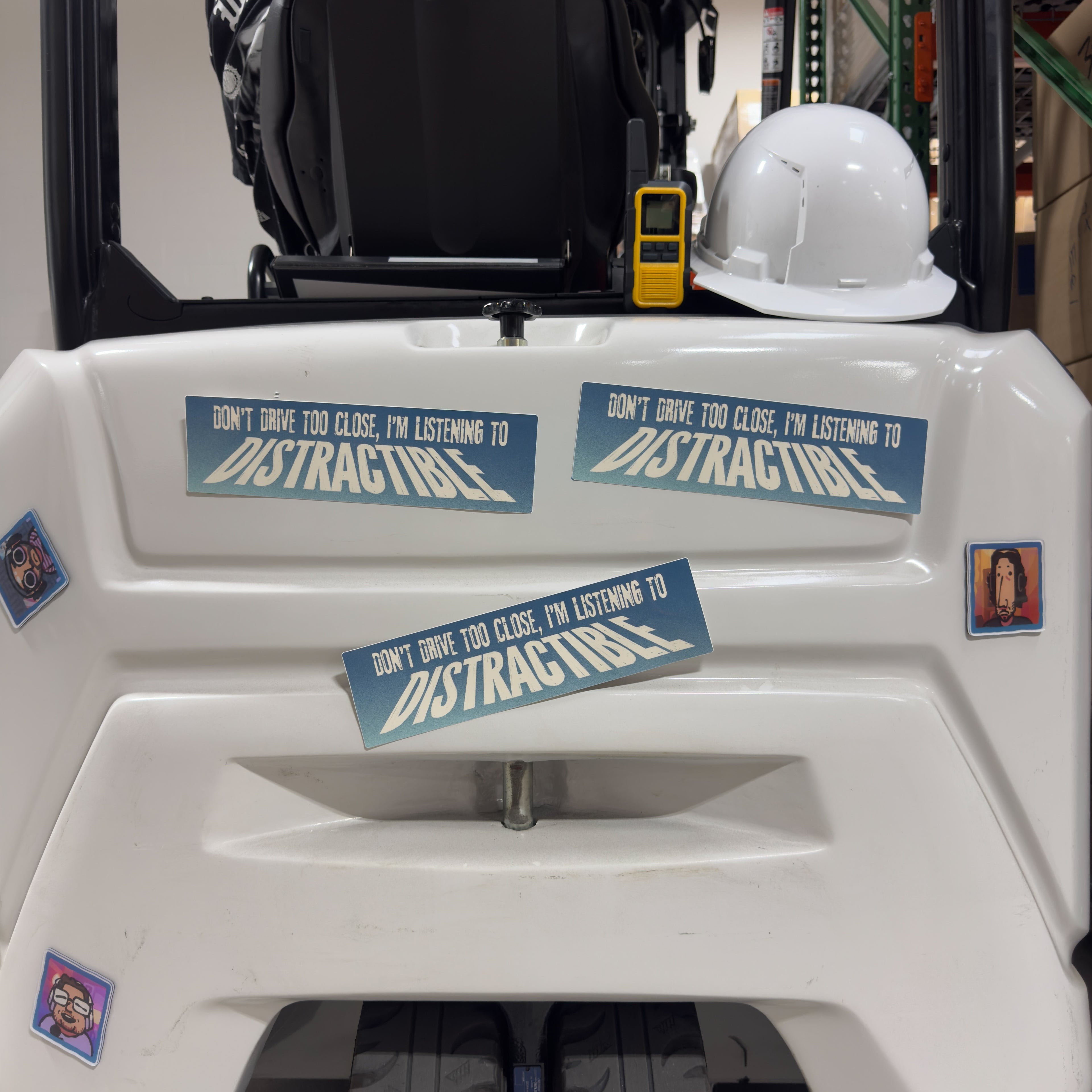 Don't Drive Too Close Bumper Sticker