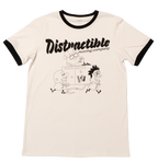 Distractible Moving Company Ringer Tee